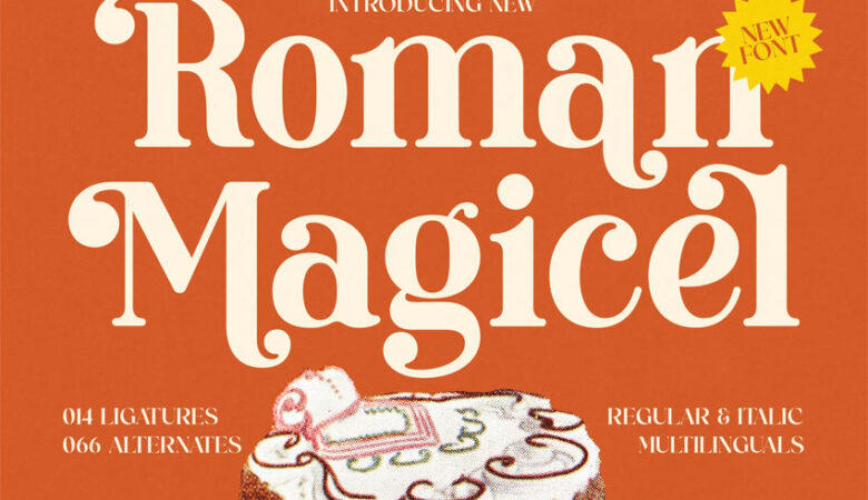 Roman Magicel Font
