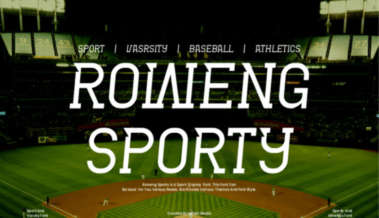 Roweng Sporty Font