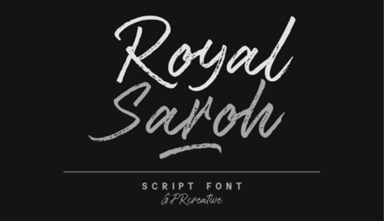 Royal Saroh Font
