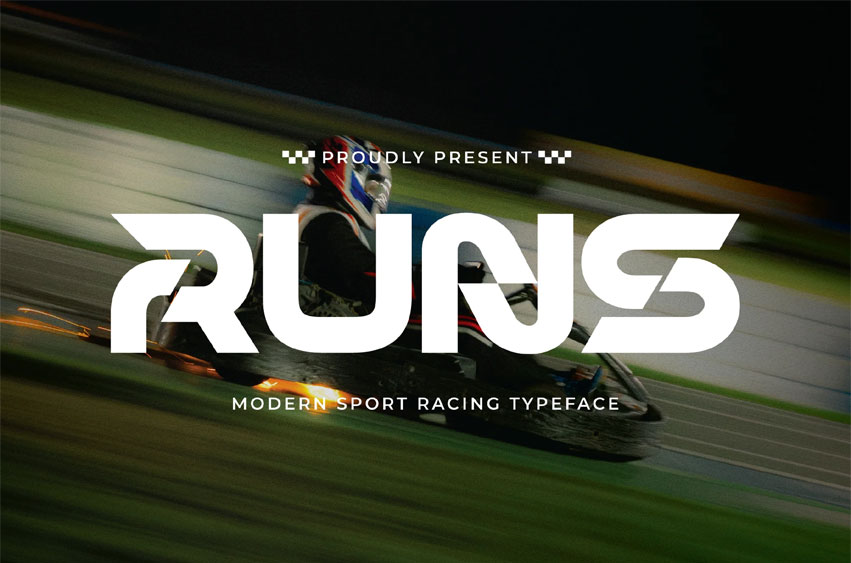 Runs Font