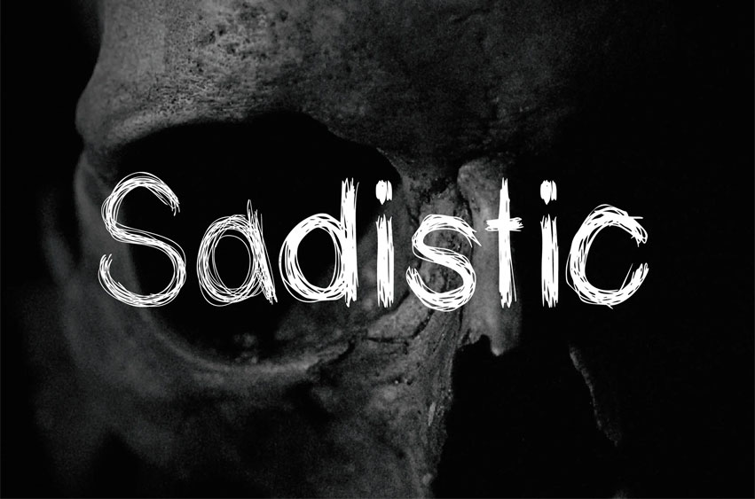 Sadistic Font