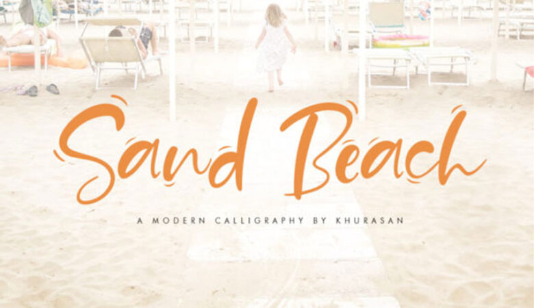 Sand Beach Font