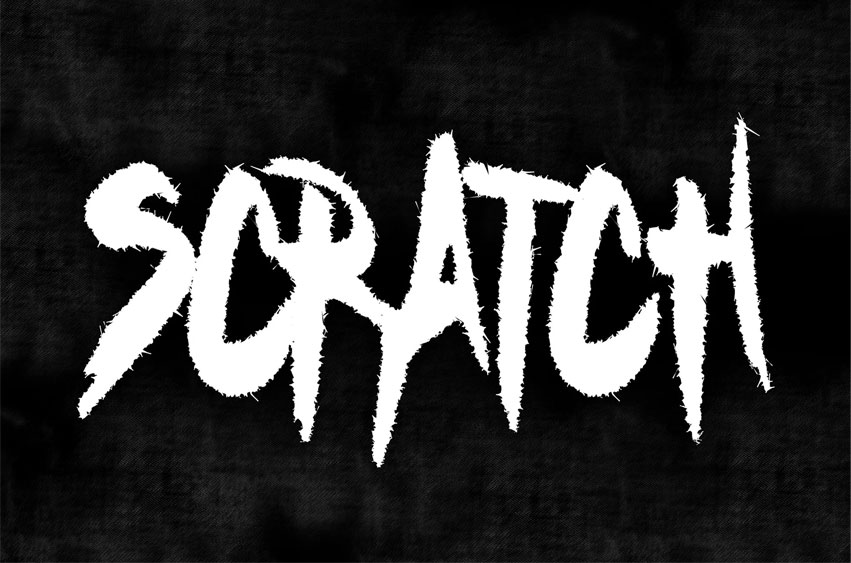 Scratch Font