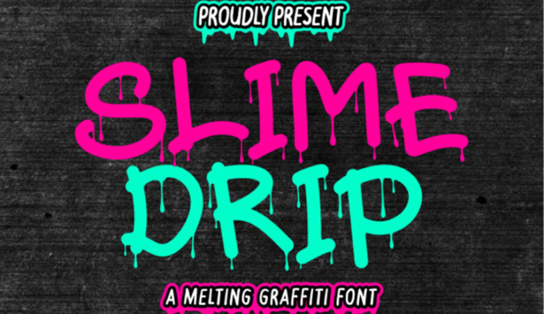 Slime Drip Font