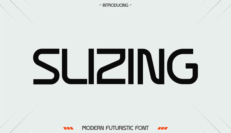 Slizing Font