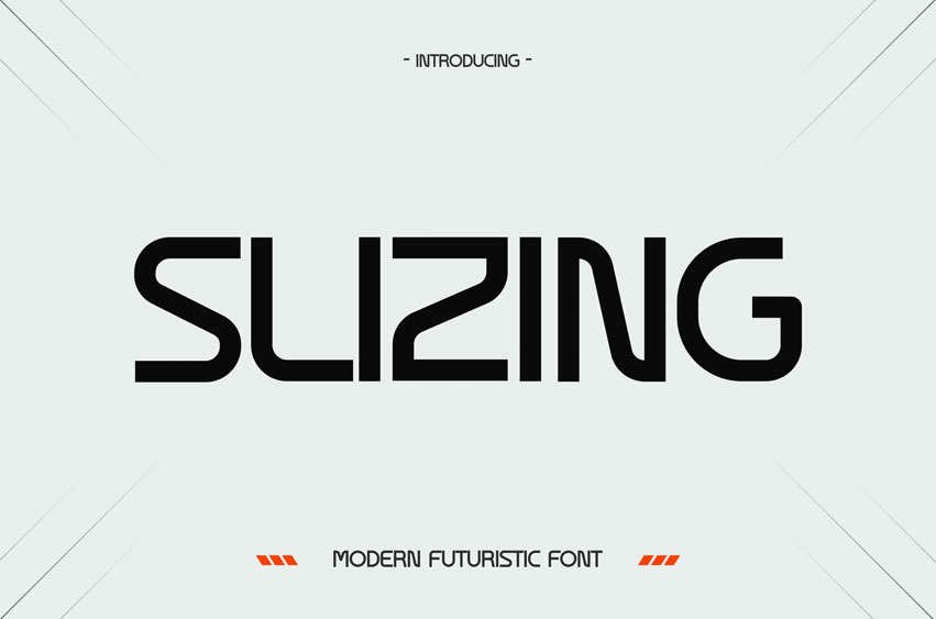 Slizing Font