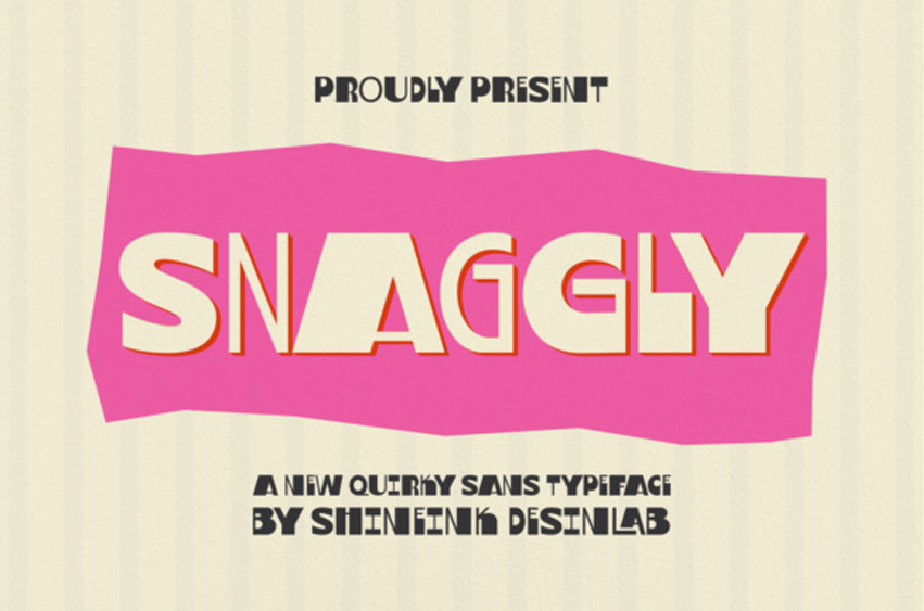 Snaggly Font