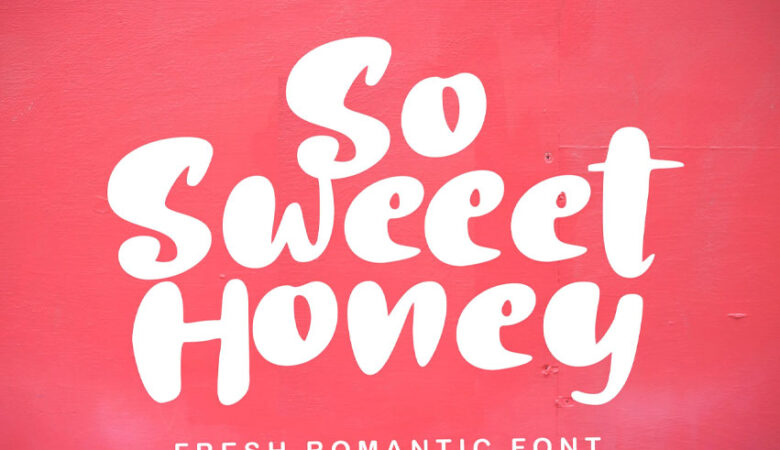 So Sweet Honey Font