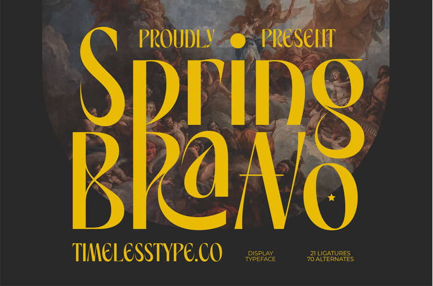 Spring Braavo Font