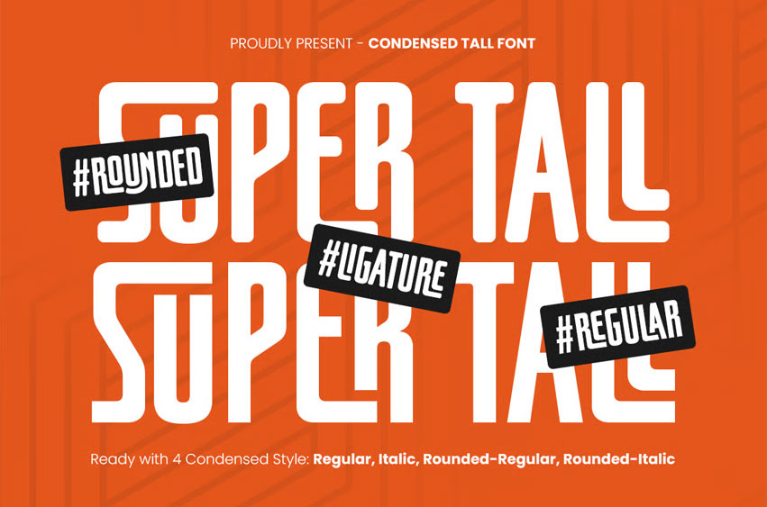 Super Tall Font