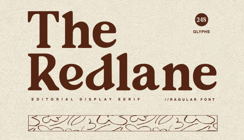 The Redlane Font