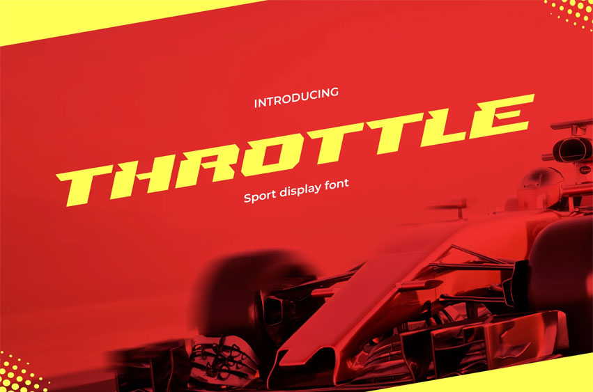 Throttle Font