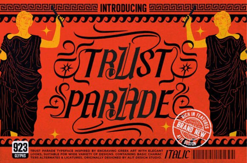 Trust Parade Font