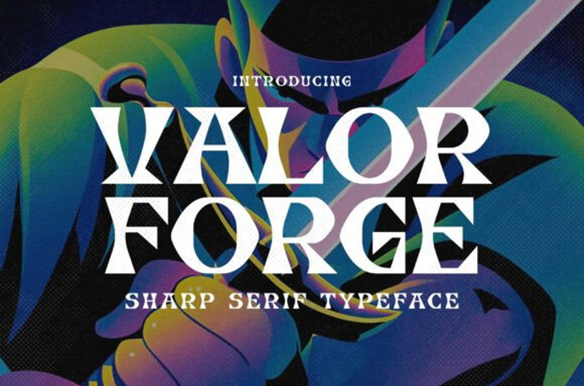 Valor Forge Font