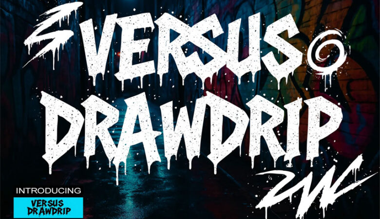 Versus Drawdrip Font