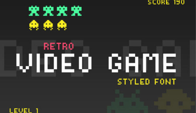 Video Game Font
