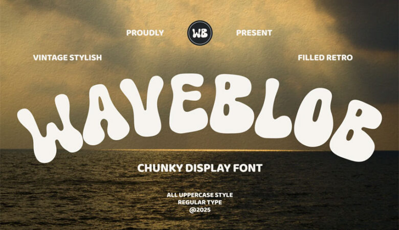 Waveblob Font