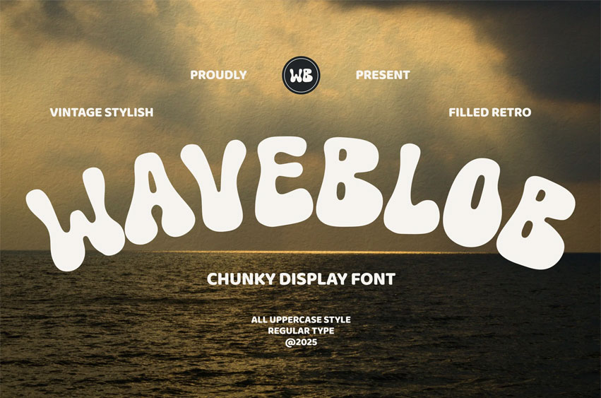 Waveblob Font