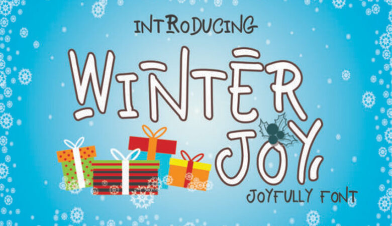 Winter Joy Font