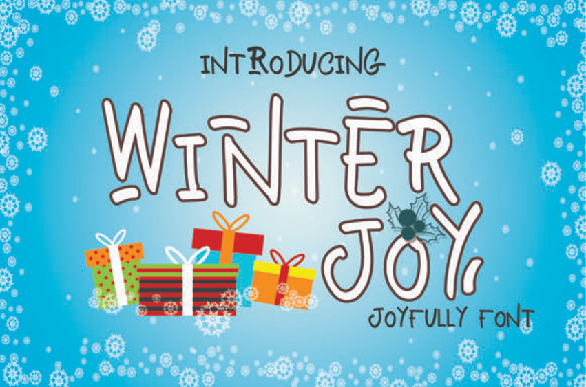 Winter Joy Font