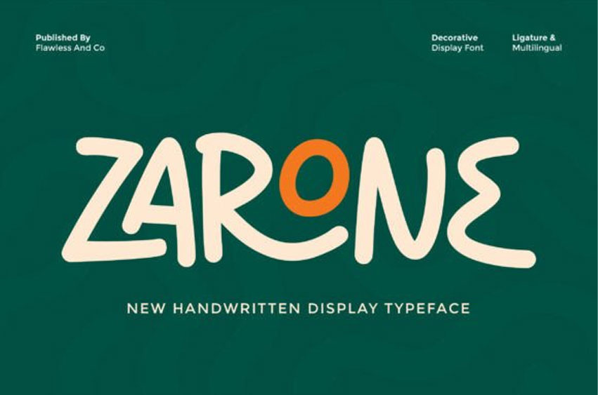 Zarone Font