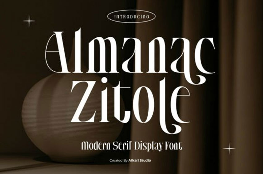 Almanac Zitole Font