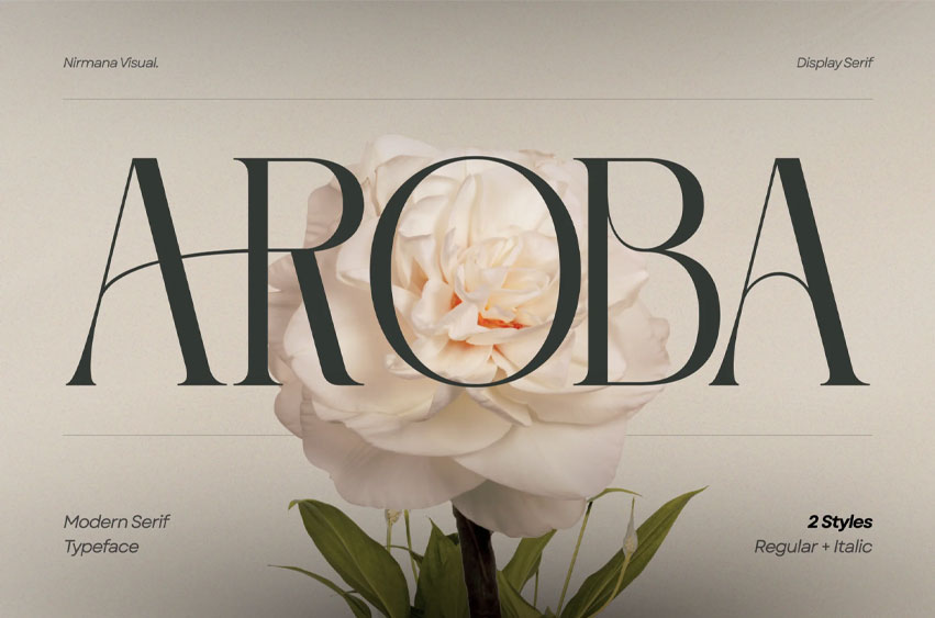 Aroba Font