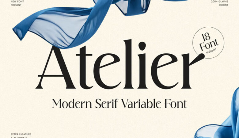 Atelier Variable Font