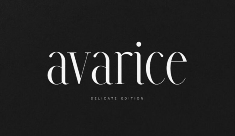 Avarice Delicate Font