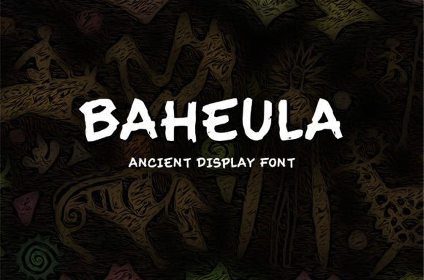 Baheula Font