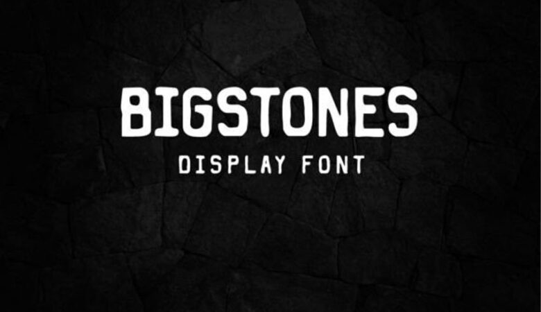 Bigstones Font