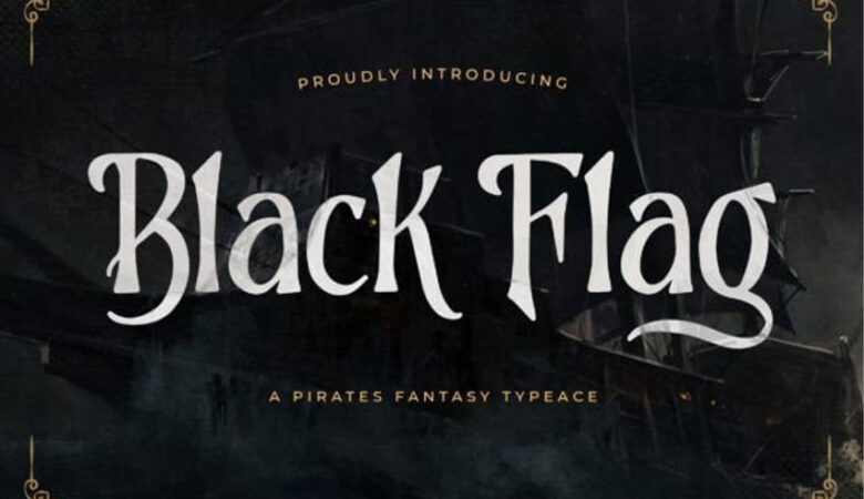 Black Flag Font