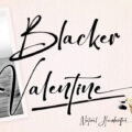 Blacker Valentine Font