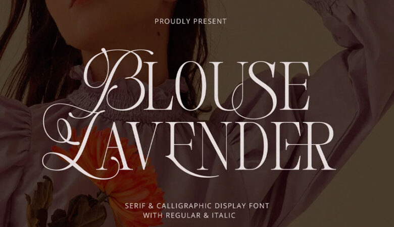 Blouse Lavender Font