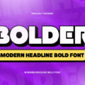 Bolder Font