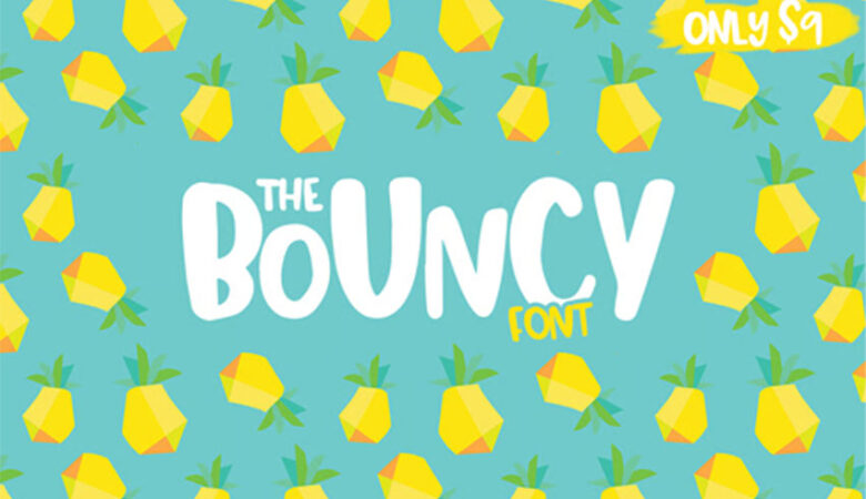 Bouncy Font