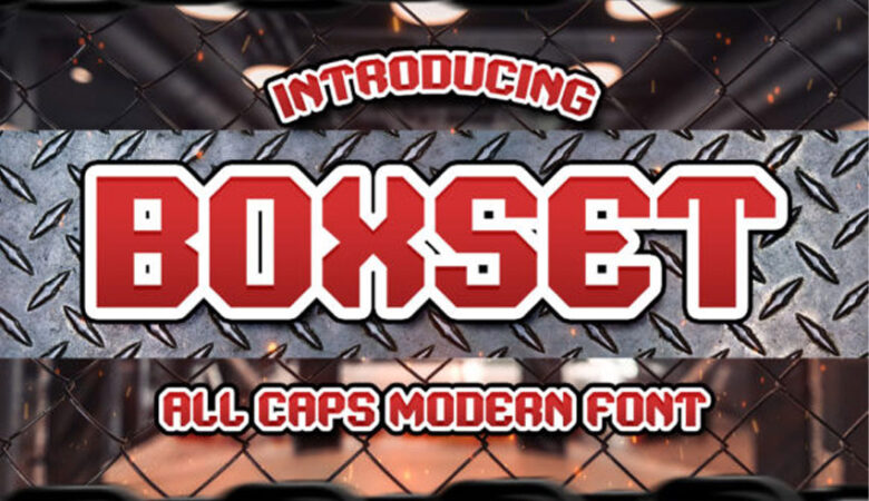 Boxset Font
