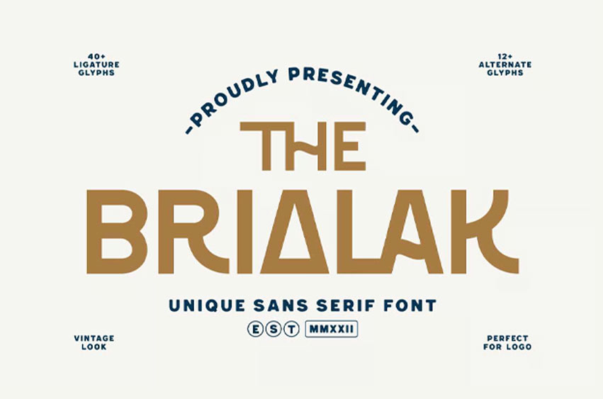Brialak Font