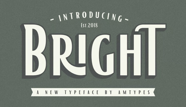 Bright Typeface Font