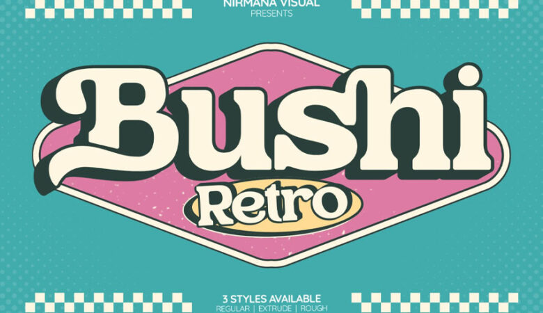 Bushi Retro Font