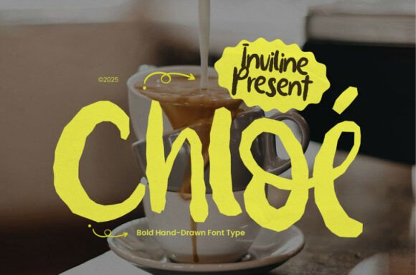 Chloe Handdrawn Font