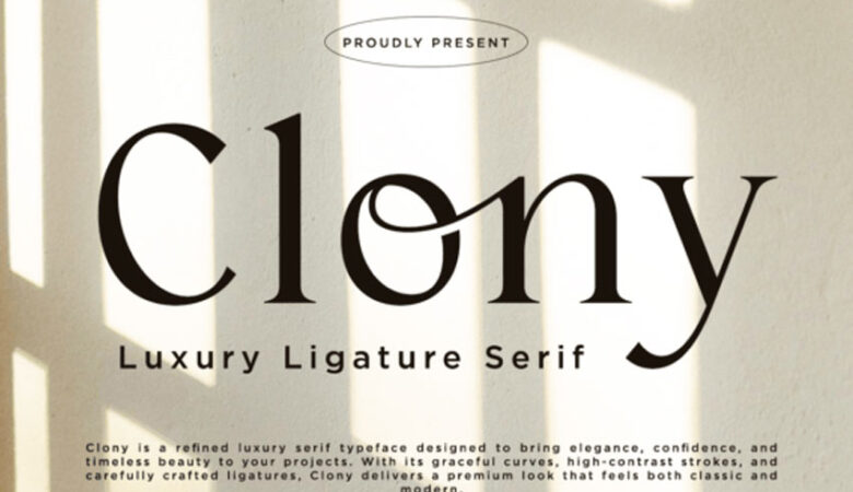 Clony Font