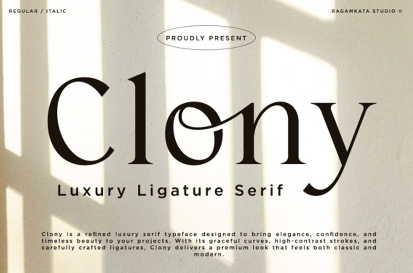 Clony Font