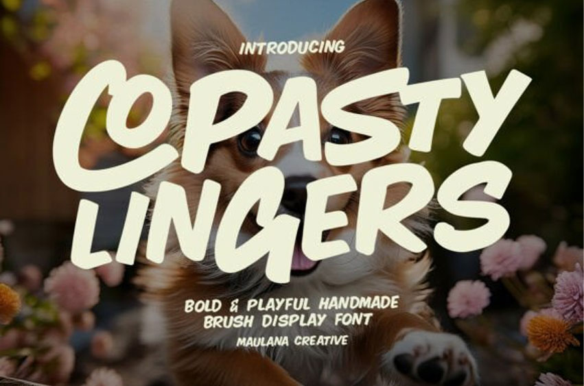 Copasty Lingers Font
