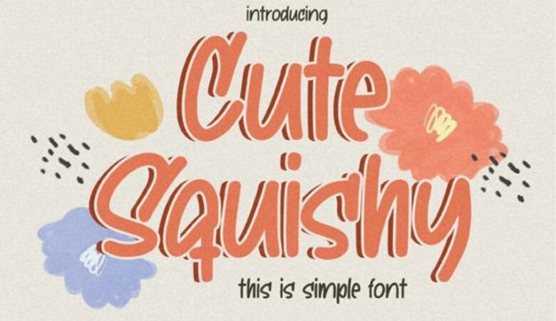 Cute Squishy Font