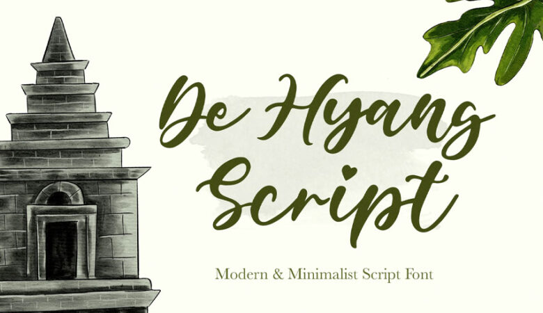 De Hyang Script Font