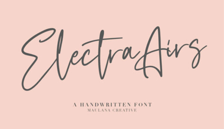 Electra Airs Font