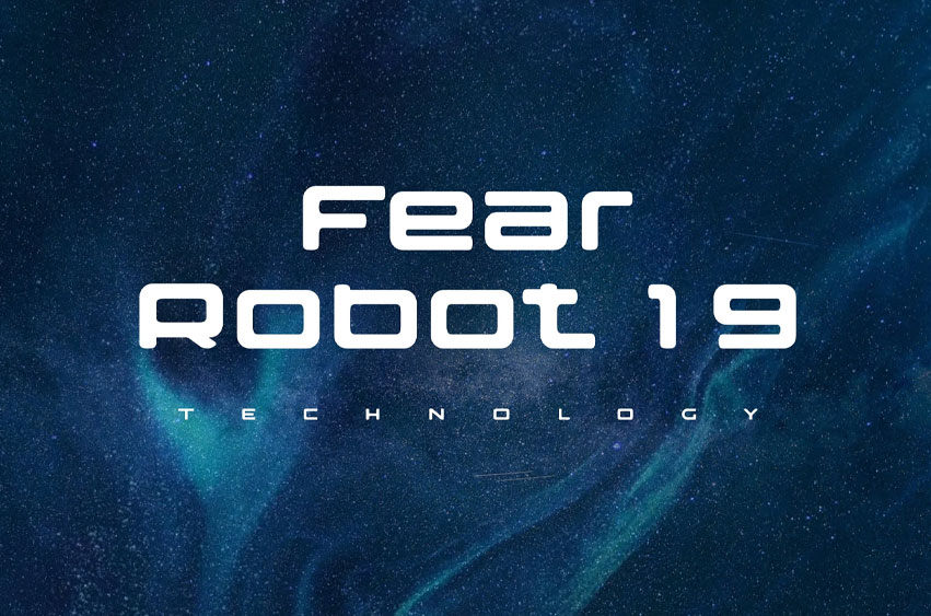 Fear Robot 19 Font