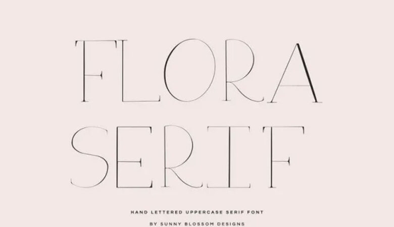 Flora Serif Font