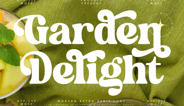 Garden Delight Font
